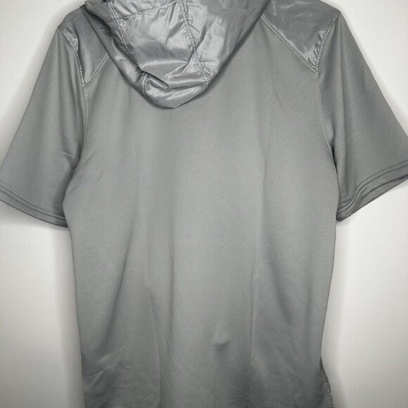 Under Armour Command Short Sleeve Hoodie Gray Men's Small $70 MSRP NEW - Picture 4 of 4